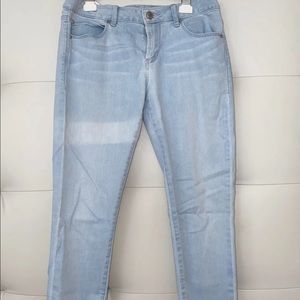 Light Wash Skinny Jeans
